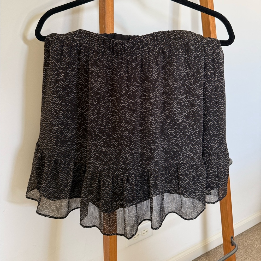 Dark Brown Polyester Fabric